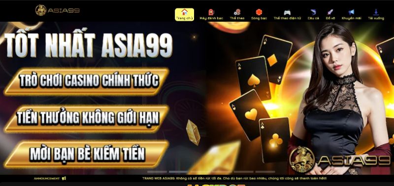 Trang chủ 31 Nhà cá Asia99